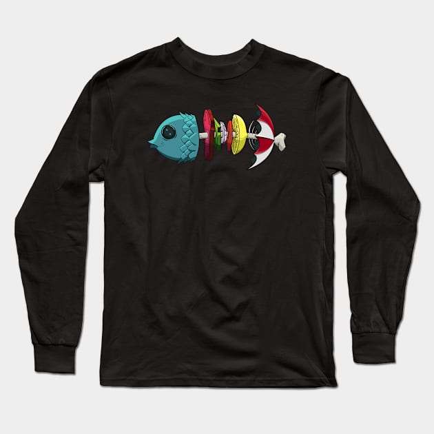 Suspiciously Fishy Long Sleeve T-Shirt by Chrononimbus